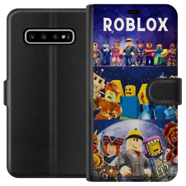 Kompatibelt Lommeboketui til Samsung Galaxy S10+ Roblox