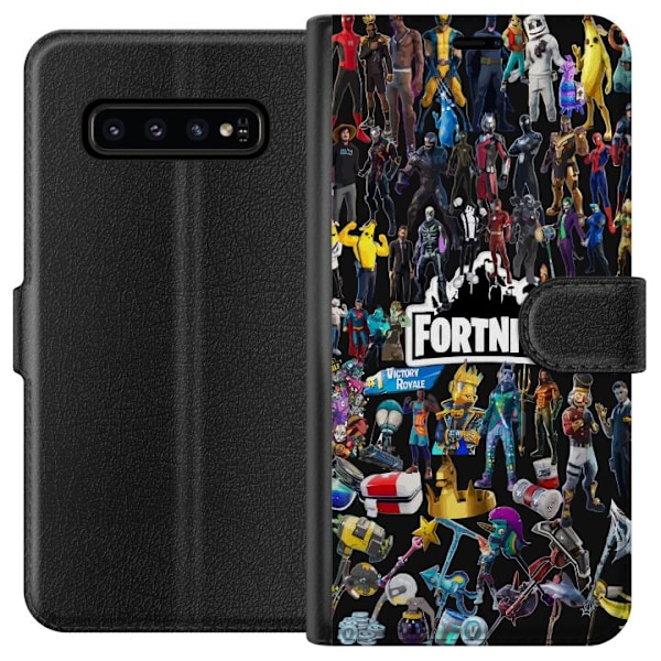 Samsung Galaxy S10 Tegnebogsetui Fortnite