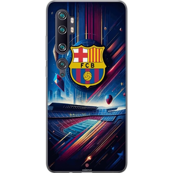 Xiaomi Mi Note 10 Pro Gennemsigtig cover FC Barcelona