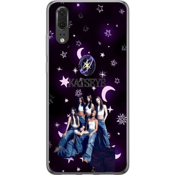 Kompatibelt Mobilskal till Huawei P20 KATSEYE lila