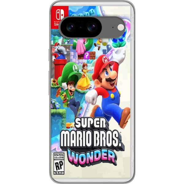 Google Pixel 8 Gennemsigtig cover Super Mario Wonder