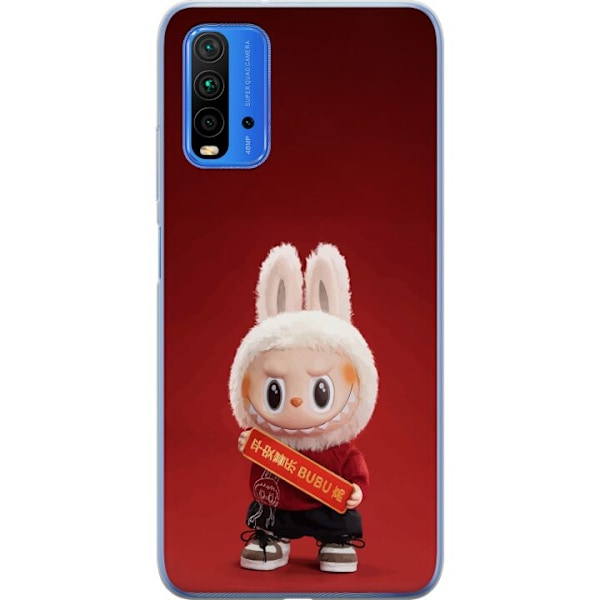 Xiaomi Redmi Note 9 4G Läpinäkyvä kuori Pop Mart The Monste