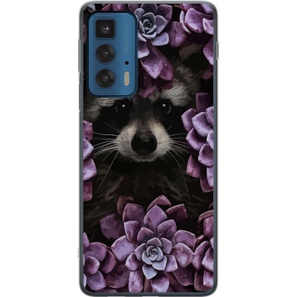 Motorola Edge 20 Pro Genomskinligt Skal Tvättbjörn