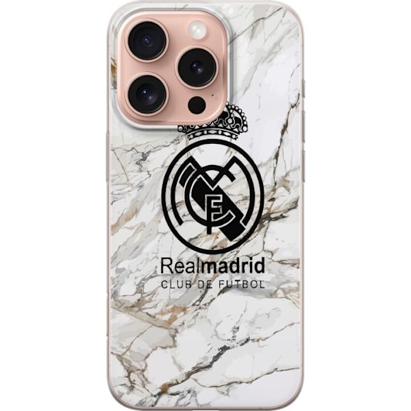 Apple iPhone 16 Pro Gennemsigtig cover Real Madrid