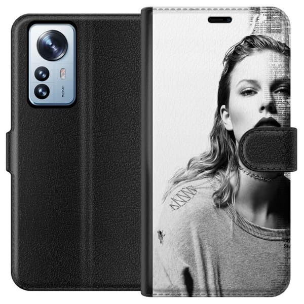 Kompatibelt Plånboksfodral till Xiaomi 12 Pro Taylor Swift