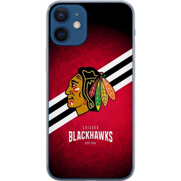 Kompatibelt Mobilskal till Apple iPhone 12 mini Chicago Blackhawks (NHL)