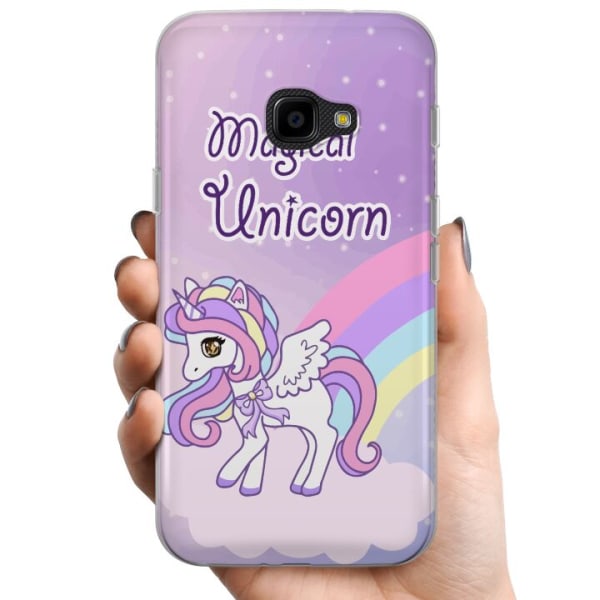 Samsung Galaxy Xcover 4 TPU Matkapuhelimen kuori Unicorn