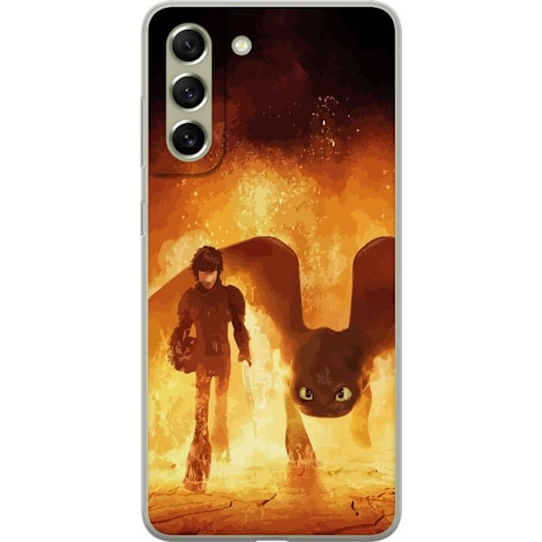 Samsung Galaxy S21 FE 5G Gennemsigtig cover Drage Træner