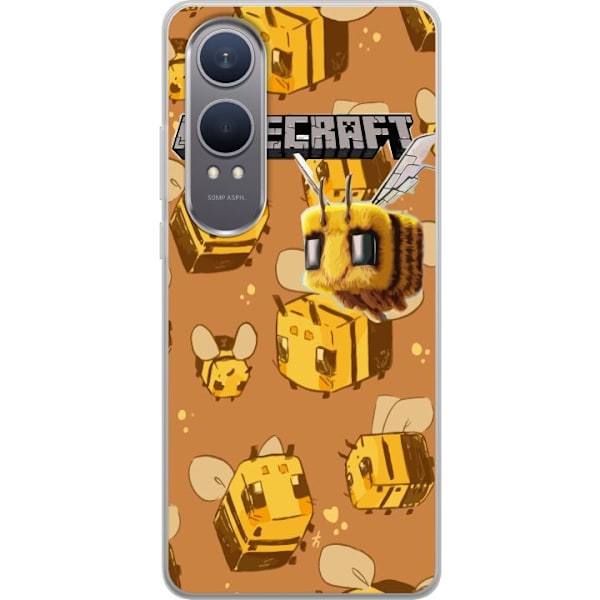 OnePlus Nord CE4 Lite Gjennomsiktig deksel Minecraft Bi