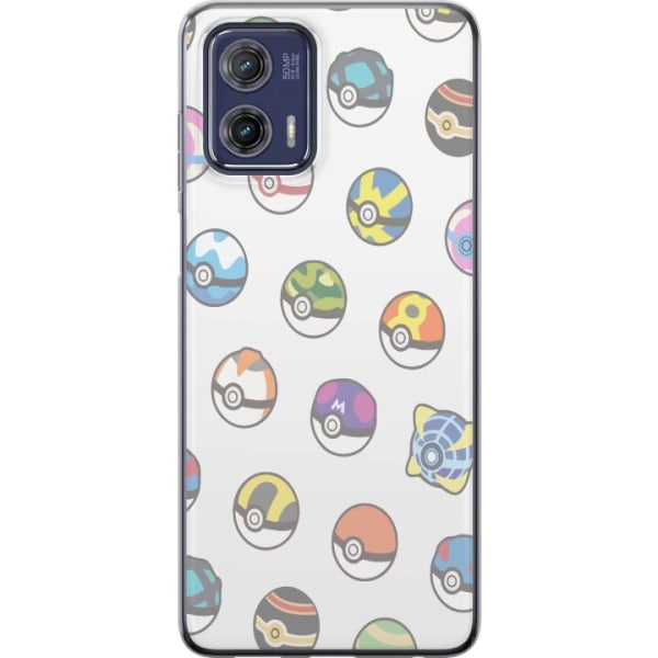 Motorola Moto G73 Gennemsigtig cover Pokemon