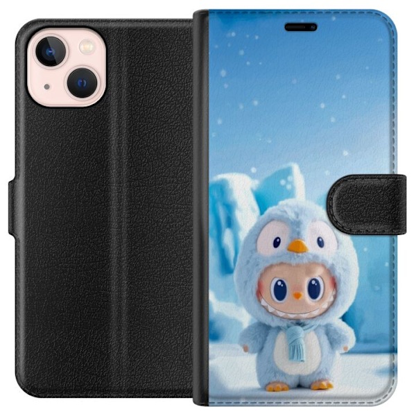 Apple iPhone 13 Tegnebogsetui sort ridder fortnite