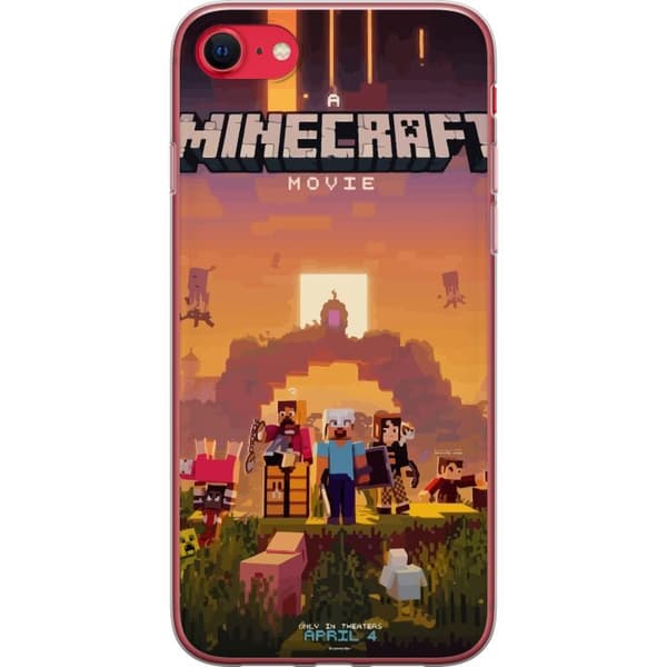 Kompatibelt Mobilskal till Apple iPhone 8 Minecraft Pixel Game Bygg Block