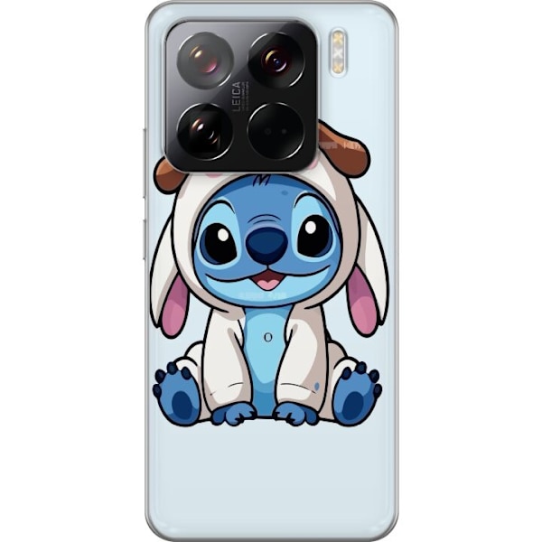 Xiaomi 15 Pro Läpinäkyvä kuori Stitch Koirapuku Lilo & Stitch Disney Hauska Design Sininen Avaruusolento Sarjakuva Hahmo Suosittu Lapsille Suosittu