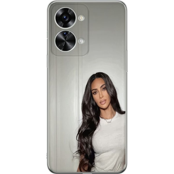 OnePlus Nord 2T Läpinäkyvä kuori Kim Kardashian – Iconic Style Collection