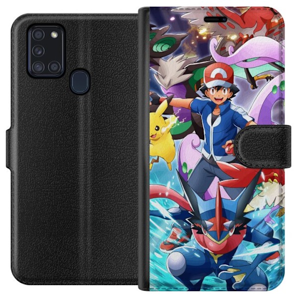 Samsung Galaxy A21s Lommeboketui Pokemon