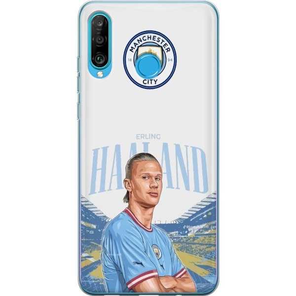 Huawei P30 lite Gennemsigtig cover Erling Haaland