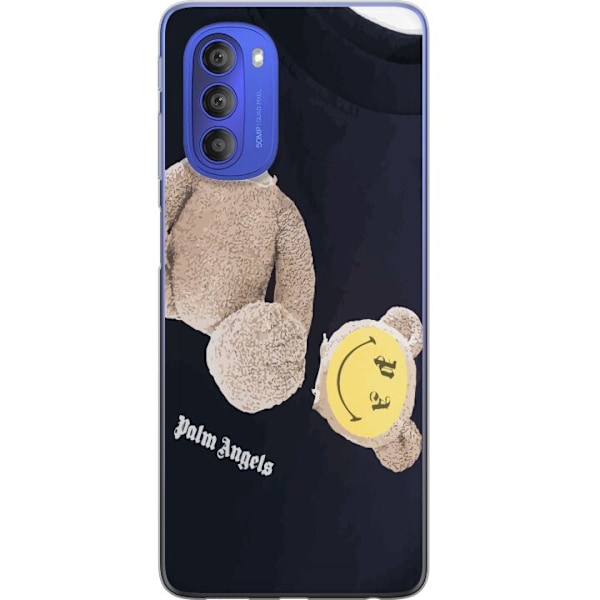 Motorola Moto G51 5G Gjennomsiktig deksel Teddy Palm Angels