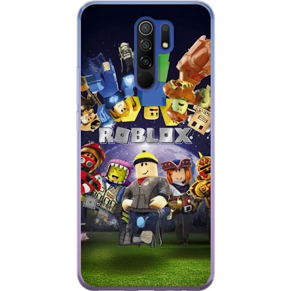 Xiaomi Redmi 9 Läpinäkyvä kuori Roblox Maailma - Pelaamisseikkailu Lapsille ja Nuorille