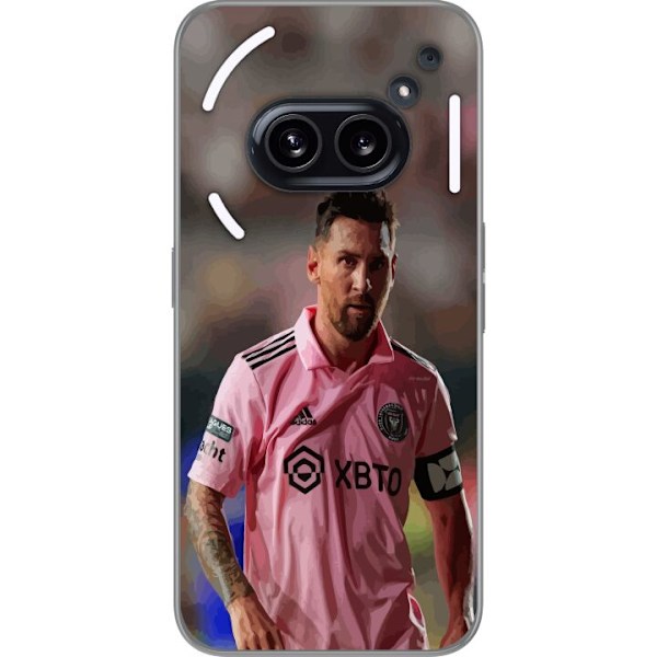 Nothing Phone (2a) Genomskinligt Skal Lionel Messi