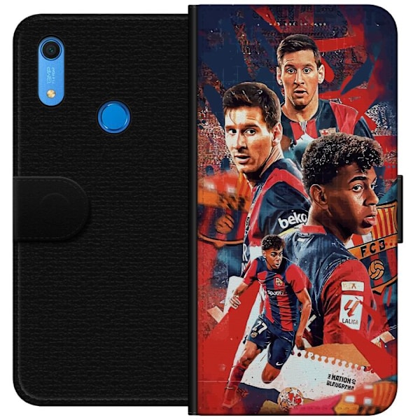 Huawei Y6s (2019) Tegnebogsetui Yamal Lamine x Messi