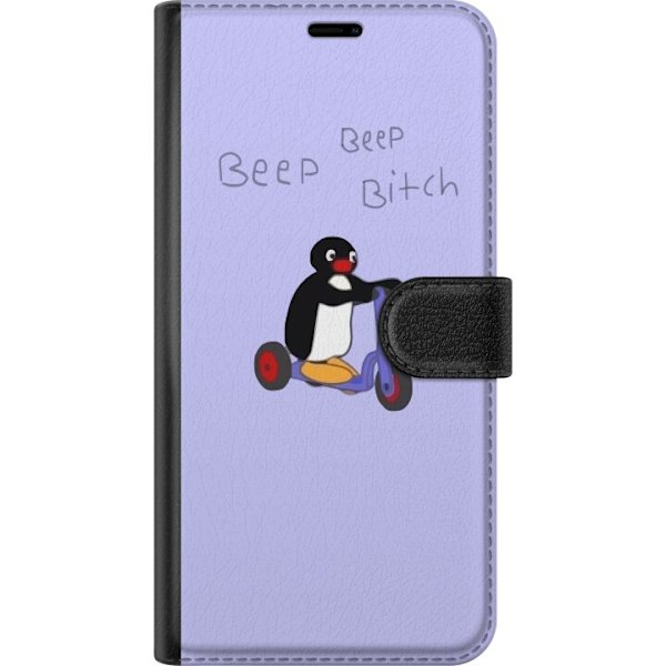 Apple iPhone 16 Plus Lompakkokotelo Pingu Beep Beep