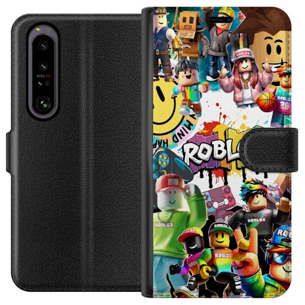 Sony Xperia 1 IV Tegnebogsetui Roblox