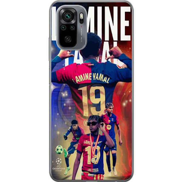 Xiaomi Redmi Note 10S Läpinäkyvä kuori Yamal Liikkeessä -