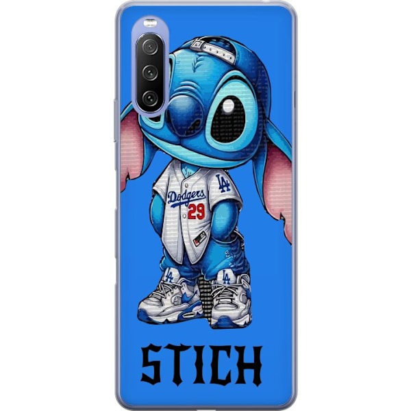 Sony Xperia 10 III Lite Genomskinligt Skal Stitch