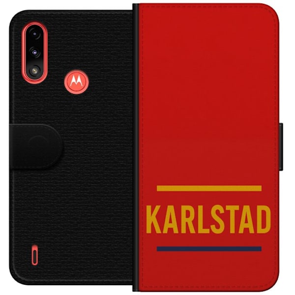 Motorola Moto E7 Power Tegnebogsetui Karlstad - Hockey
