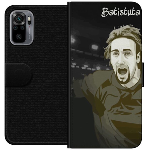 Xiaomi Redmi Note 10S Plånboksfodral Gabriel Batistuta