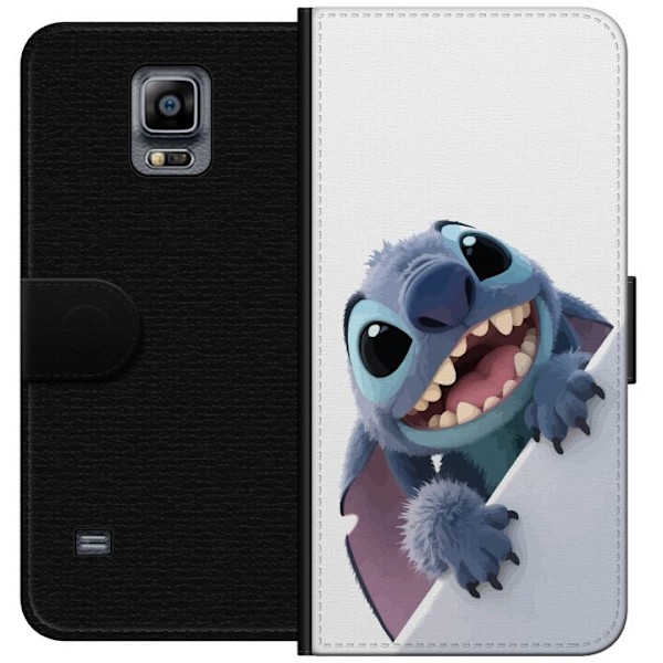 Samsung Galaxy Note 4 Plånboksfodral Happy Stitch – glad fi