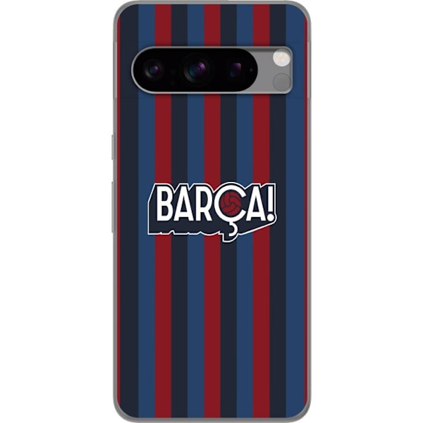 Google Pixel 8 Pro Läpinäkyvä kuori FC Barcelona