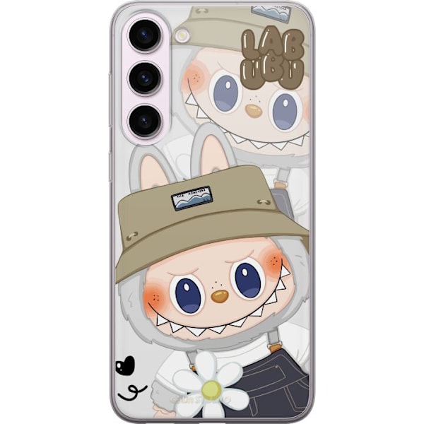 Samsung Galaxy S23+ Läpinäkyvä kuori Labubu Minimal Mood - Yksinkertainen ja tyylikäs hirviösuunnittelu