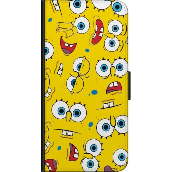 Kompatibelt Plånboksfodral till Samsung Galaxy A20s SpongeBob SquarePants