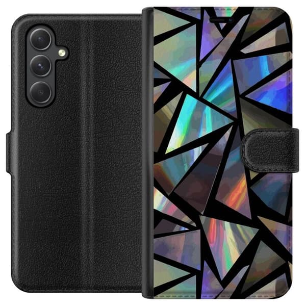 Kompatibelt Plånboksfodral till Samsung Galaxy A05s 3D Reflektion