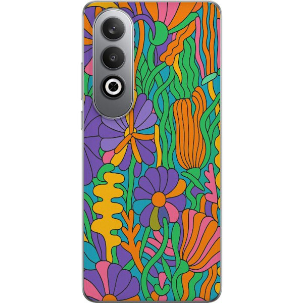 OnePlus Nord CE4 Gennemsigtig cover Farveeksplosion