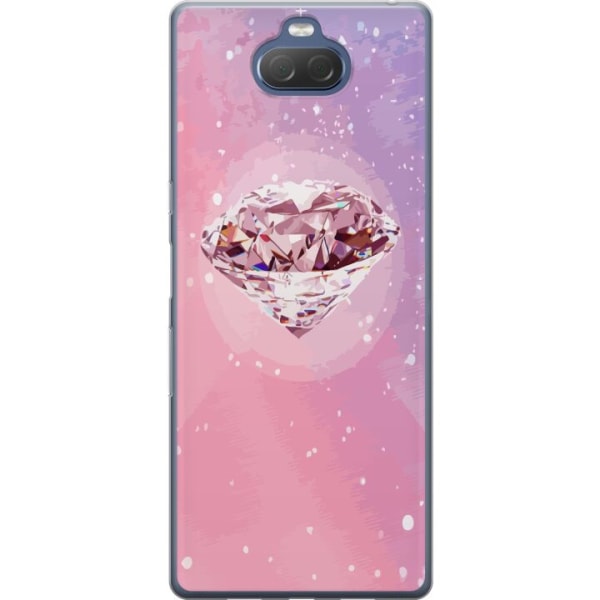 Sony Xperia 10 Plus Gennemsigtig cover Glitter Diamant