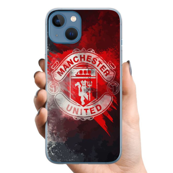 Apple iPhone 13 mini TPU Mobilcover Manchester United FC