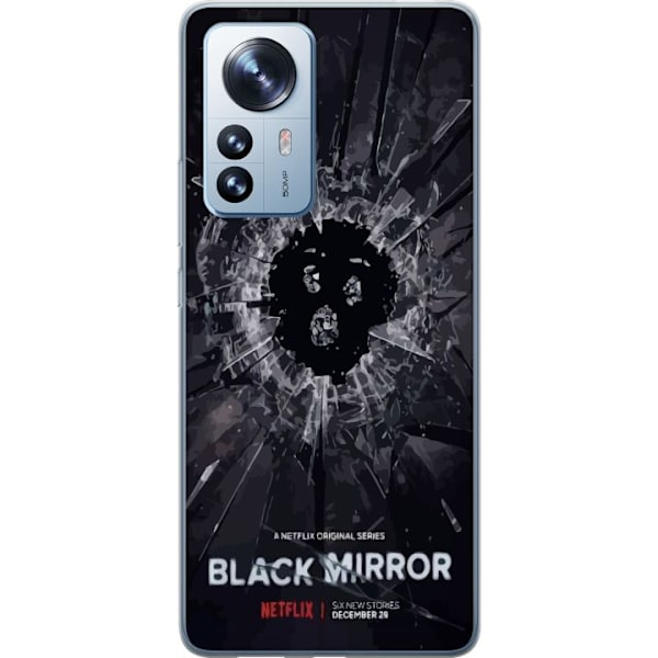 Xiaomi 12 Pro Gennemsigtig cover Black Mirror Sci-Fi Netflix S