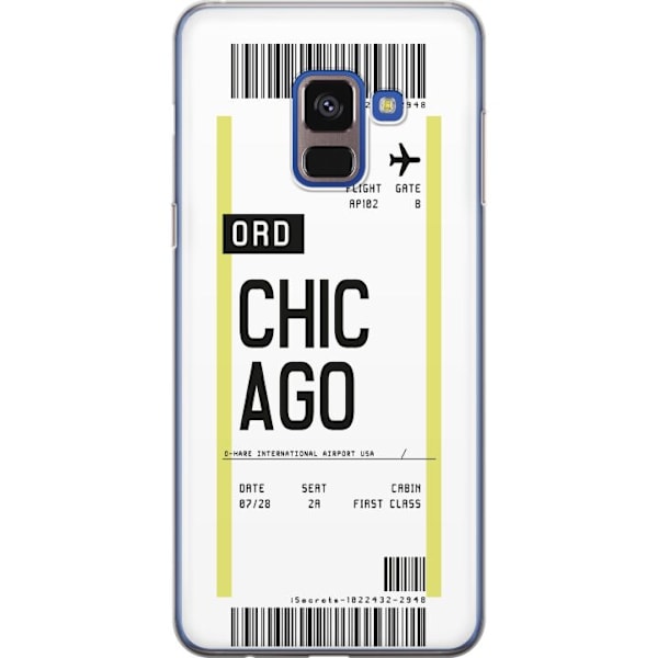 Samsung Galaxy A8 (2018) Gennemsigtig cover Chicago