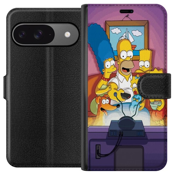 Google Pixel 9 Tegnebogsetui Simpsons