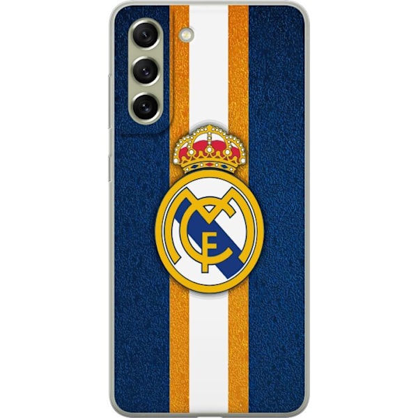 Samsung Galaxy S21 FE 5G Läpinäkyvä kuori Real Madrid CF