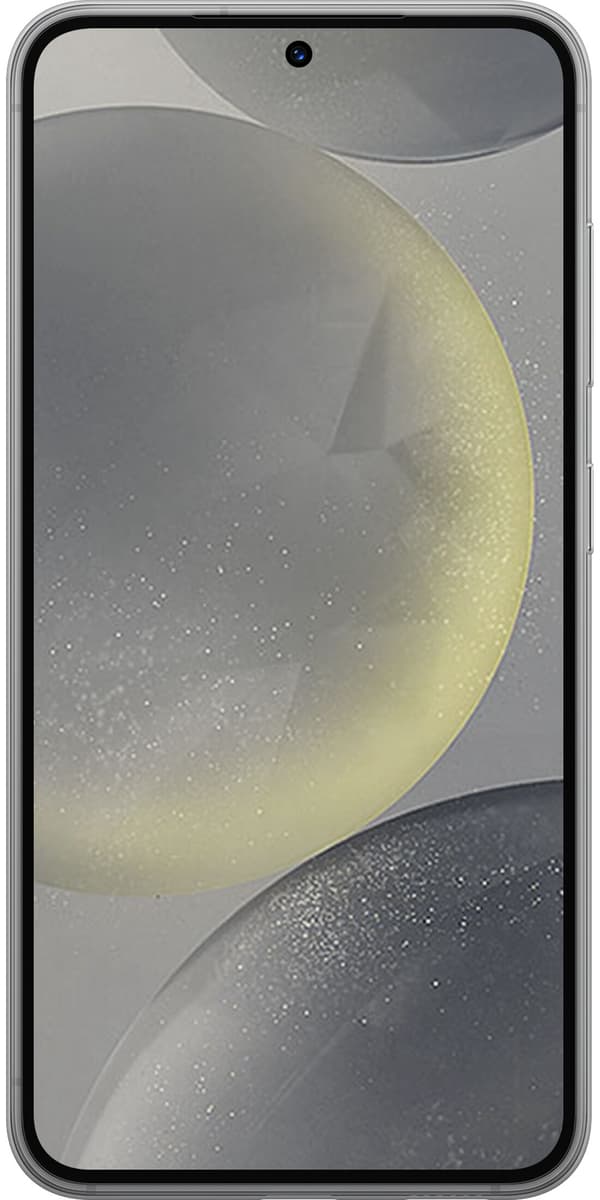 Kompatibel Mobilcover til Samsung Galaxy S24 Grå midnatskat grå