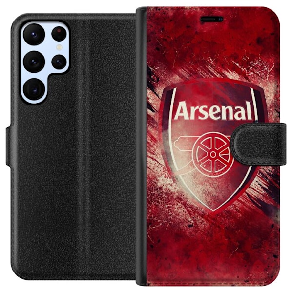 Samsung Galaxy S24 Ultra Lompakkokotelo Arsenal