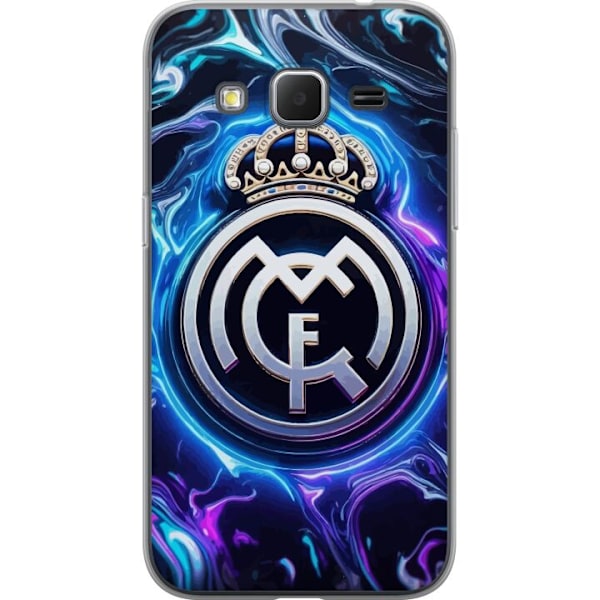 Samsung Galaxy Core Prime Gennemsigtig cover Real Madrid