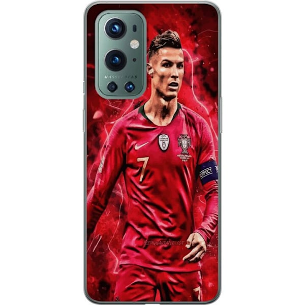 OnePlus 9 Pro Genomskinligt Skal Ronaldo Skills – CR7 Design för Äkta Supporters