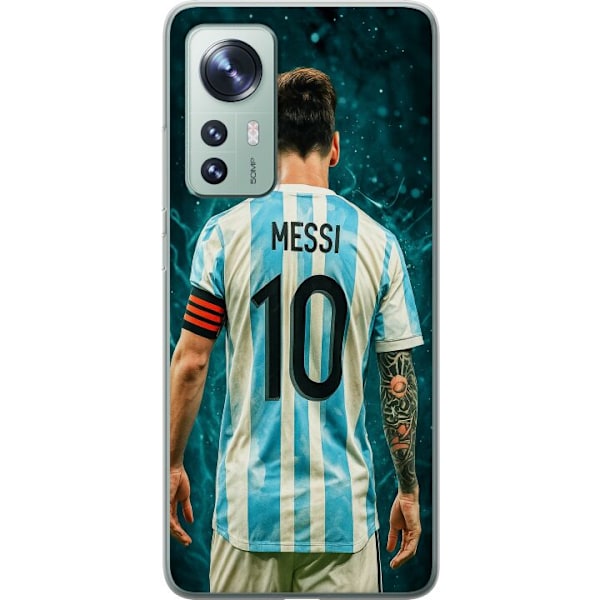 Xiaomi 12 Läpinäkyvä kuori Messi