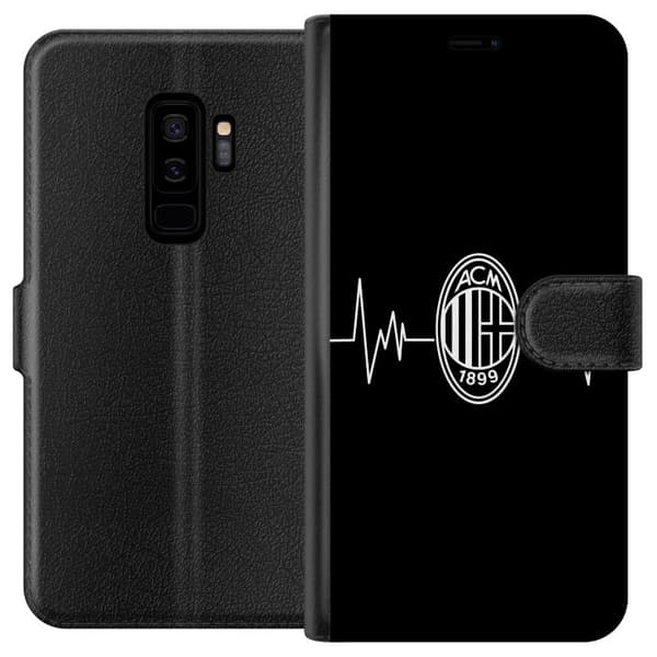 Kompatibel Tegnebogsetui til Samsung Galaxy S9+ AC Milan