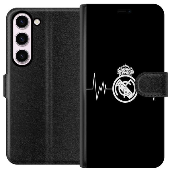 Kompatibelt Plånboksfodral till Samsung Galaxy S23 Real Madrid CF