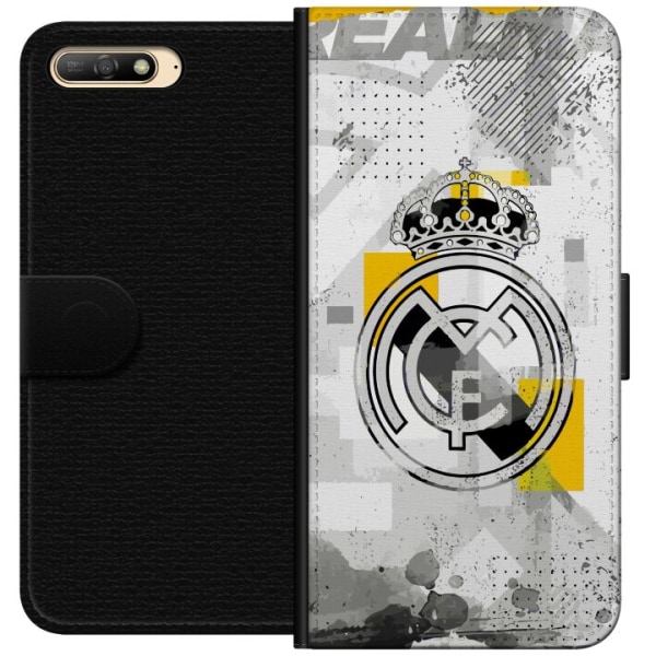 Huawei Y6 (2018) Plånboksfodral Real Madrid